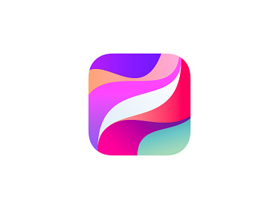 Procreate icon colorful getcreativewithprocreate gradients icon ipad pro ipados logo mobile procreate procreate app