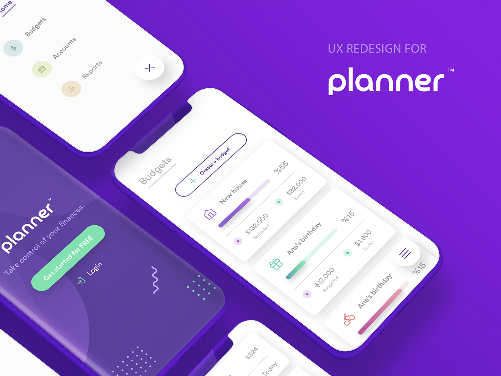 Planner UX Redesign by Facundo Barahona Leonforte on Dribbble
