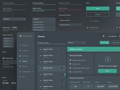 UI components for fintech startup