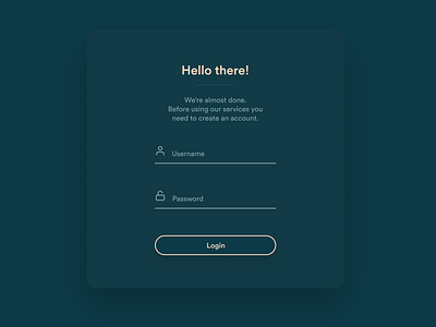 Login UI design app dark ui design ui ui design ux ux design