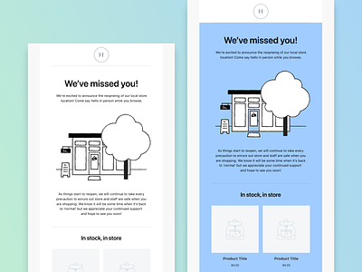 Shopify Email Illustrations
