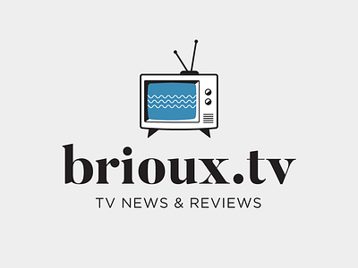 New look for brioux.tv brioux briouxtv graphic design logo television tv website