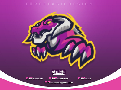 Dragon branding customlogo design dragon drawing esport esportlogo esports illustration logo mascot design mask premade purple sportlogo