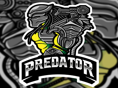 Predator branding design drawing esport esportlogo illustration logo mascot design predator sport sportlogo