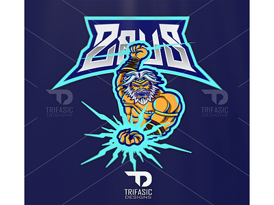 Trifasic Zeus branding custom logo design drawing esport esportlogo esports illustration ilustrator logo mascot design photoshop sport sportlogo vector