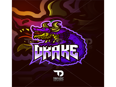 Trifasic Drake animal branding custom logo design drake drakelogo drawing esport esportlogo esports illustration ilustrator logo mascot design photoshop sport sportlogo vector