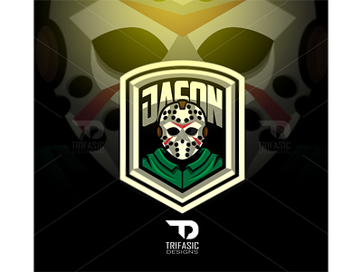 Trifasic Jason branding custom logo design drawing esport esportlogo esports illustration ilustrator jason logo mascot design photoshop sport sportlogo vector