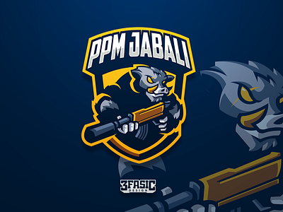 PPM Jabli design drawing esport esportlogo illustration logo mascot design mascot logo sport twitch twitch logo youtube channel
