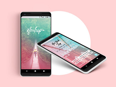 Nextrip Calendar App app branding design ui ux