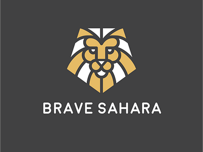 Logo for BRAVESAHARA.COM branding design identity logo vector