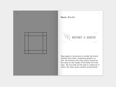 Space. Breath branding logo