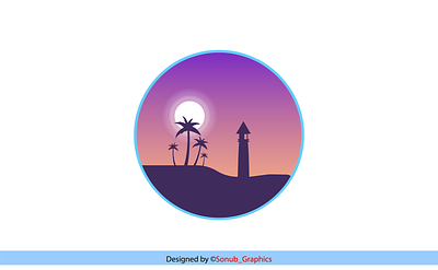 Light House design designer driibble graphics icon illustration illustrator ux vector