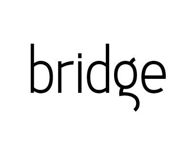 Bridge fixed width font sans serif type typeface