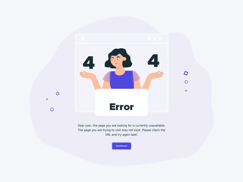 404 Error message 404page design error illustration ui