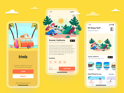 TRIVELO  -  Travel booking application