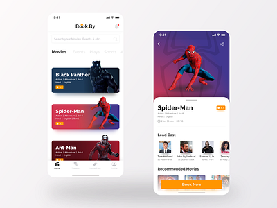 Mobile app - Movie Tickets Booking