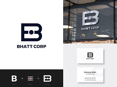 Bhatt - Branding 17seven brand design branding illustration logo typography ui design visiting card design