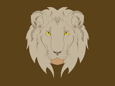 lion animal illustration lion vector wild wildlife