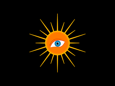 eye of the sun animation graphic design ill illustration