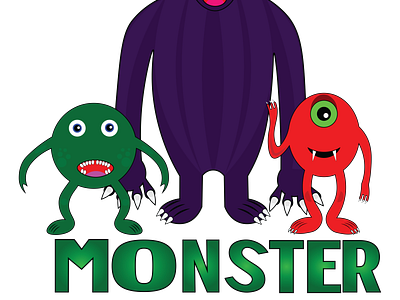 Monster Squad design illustration