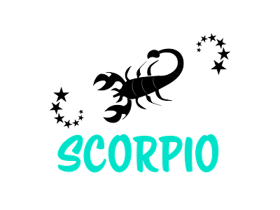 Scorpio design illustration