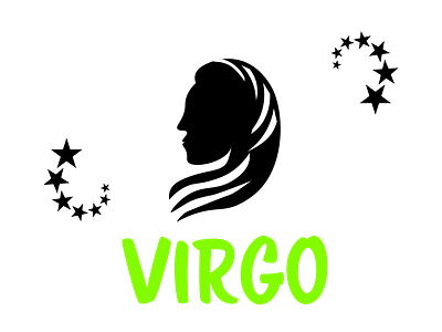 Virgo design illustration