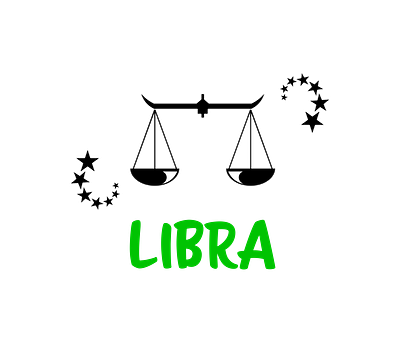 Libra design illustration