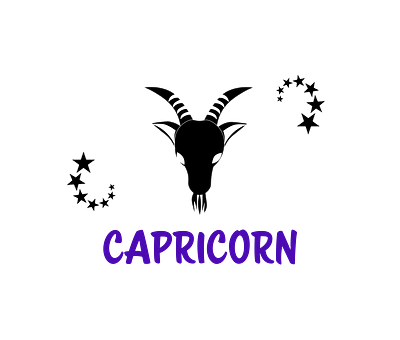 Capricorn design illustration
