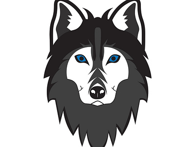 wolf branding design illustration logo typography vector