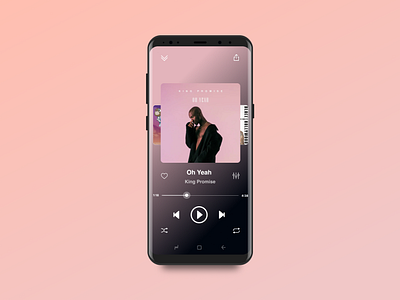 Music Streaming app. android android app android app design app design mobile mobile app mobile ui music spotify streaming streaming app ui uiux ux vector