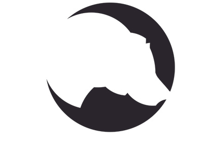 Bear Logo design flat design logo