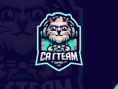 Cat Gaming Esport Logo