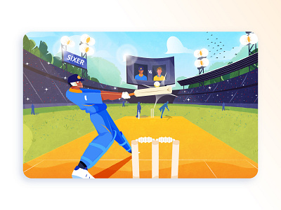#i22 art creativity cricket design digital flat graphic graphic designer graphics graphics design illustration indian cricket vector