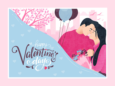 #i08 art couple design digital flat graphics graphics design illustration love ui valentine day vector