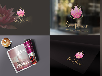 Logo design for Client branding design icon logo logo design lotus flower spirituality
