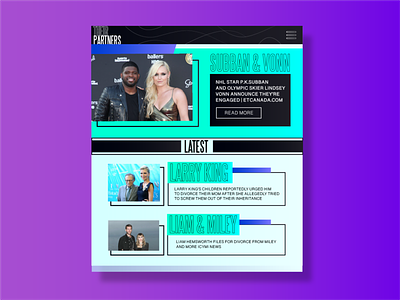 Redesign UI of Gossip Article Website