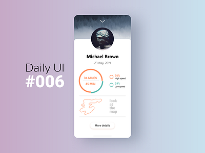 Daily Ui #006 User Profile daily ui dailyui figmadesign ui