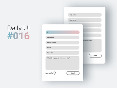 Daily Ui #016 app brief daily daily 100 challenge daily ui dailyui design figma figmadesign ui
