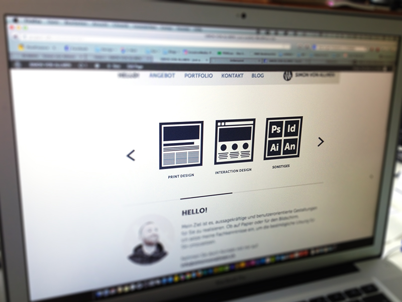 Content - simonvonallmen.ch content icon slider website