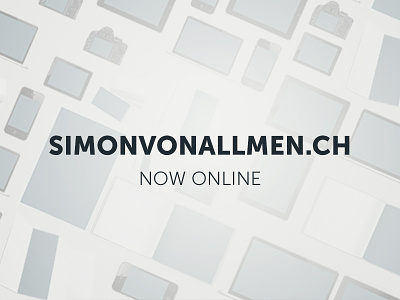Now Online – simonvonalmen.ch