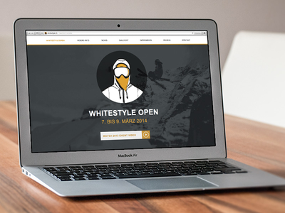 Whitestyle Website – Online muse webdesign whitestyle