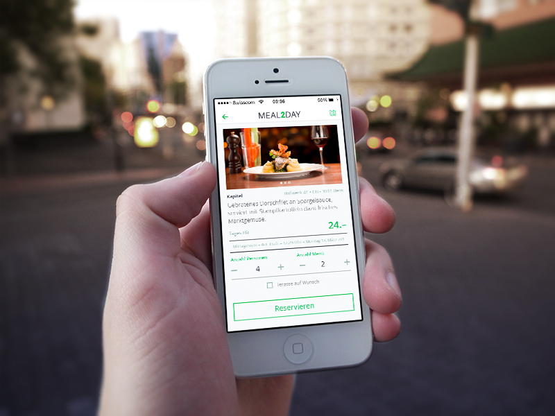 Sneak peak – Restaurant App screendesign app restaurant ui sneak peak