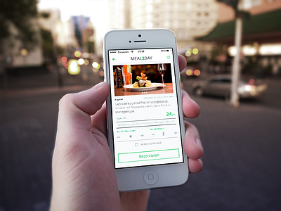 Sneak peak – Restaurant App app restaurant screendesign sneak peak ui