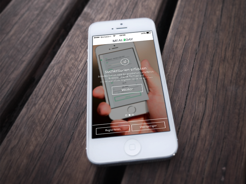 Sneak peak – Restaurant App Intro screendesign app restaurant ui sneak peak