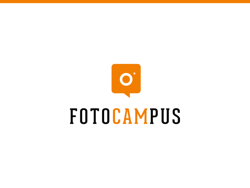 Fotocampus – Logo Draft campus foto icon illustrator logo voector