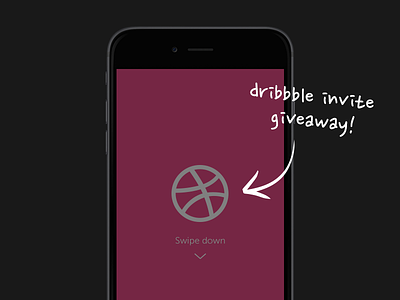 dribbble Invite giveaway! draft dribbble giveaway invite