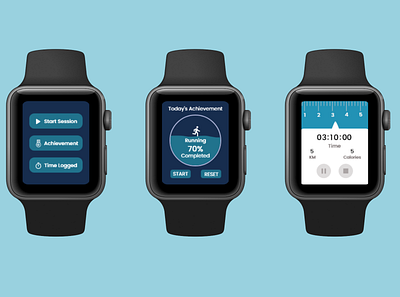 smart watch UI app design ui ui design ux