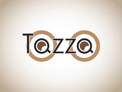 Day 6 Tazza Coffee Shop Logo dailylogochallenge design logo typography vector