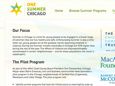 onesummerchicago content