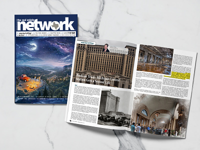 The Network catalog design catalogue design magazin magazine cover